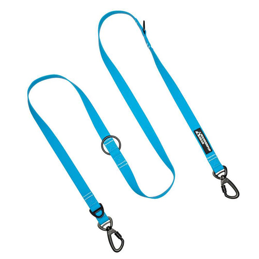 Multifunctional Waterproof Dog Leash - Arctic Blue Wanderpup Gear