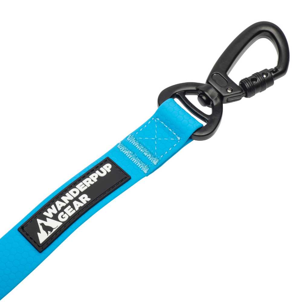 Multifunctional Waterproof Dog Leash - Arctic Blue Wanderpup Gear