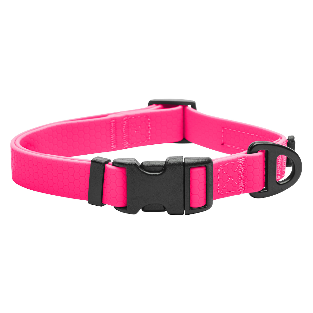 Waterproof Dog Collar - Hot Pink Wanderpup Gear