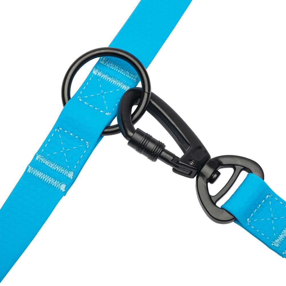 Multifunctional Waterproof Dog Leash - Arctic Blue Wanderpup Gear