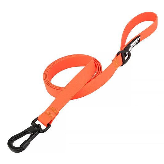 Waterproof Dog Leash - Blaze Orange Wanderpup Gear